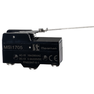 MS \ 1705 Mikrospínač, kladka s drátem - Obrázek výrobku